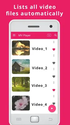 MV Player android App screenshot 3